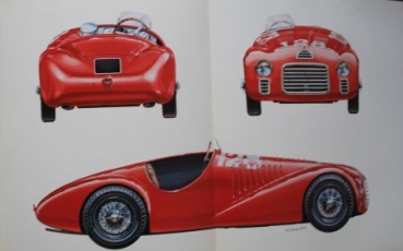 Preview: Madaro "Ferrarissima Revista" Ferrari-Historie 1984 Erstausgabe (2875)